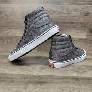 high top glitter vans