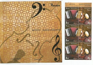 Bosnien (Sarajevo) Markenheftchen Europa 2014 Volksmusikinstrumente postfrisch - Bild 1 von 1