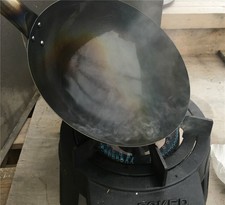 Einbrennservice Wok seasoning Wokpfanne Eisen Carbon Stahl einbrennen Wokeinbren