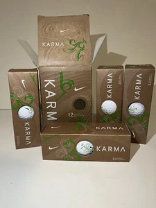 Rare Deadstock NIP: 12 Nike Karma Golf Balls White, NEW! - Bild 1 von 4