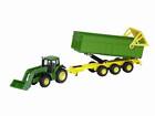Genuine 1/87 John Deere Tractor with Loader and Trailer Play Set Gift Idea