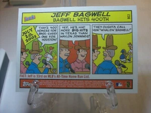2004 Topps Bazooka Comics Karte #BC2 Jeff Bagwell (10563) - Bild 1 von 2
