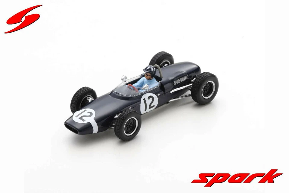 Spark 1/43 Lotus 18-21 #12 3rd Mallory Park 1962 Graham Hill S7455 - Immagine 1 di 1