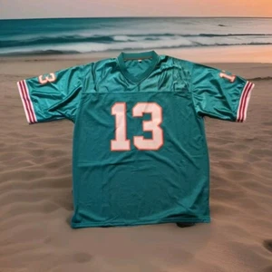 NFL Dan Marino Miami Dolphins Jersey USA Green Size XL 90’s Green Extra Large - Picture 1 of 8
