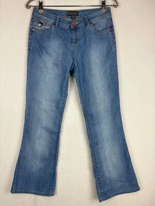 Forever New Womens Jeans Bootcut Size 10 Mid Rise Sculpting Jeans Stretch - Picture 1 of 10
