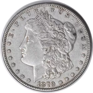 1879-S Common VAM Morgan Silver Dollar Reverse of 1878 EF Uncertified #146 - Bild 1 von 2