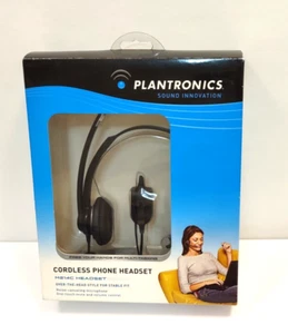 New Sealed Plantronics M214C Cordless Phone Headset Noise Canceling Microphone - Zdjęcie 1 z 4