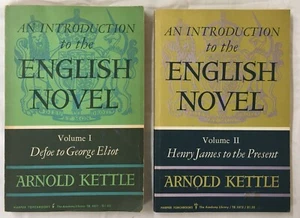 An Introduction to the English Novel Vol 1 - 2 - Arnold Kettle - 2 Paperback Set - Picture 1 of 5