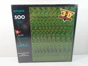 ROMPECABEZAS SPRINGBOK--¡VE POR EL VERDE!--500 PIEZAS (NUEVO) SENSACIONES 3D! - Imagen 1 de 6