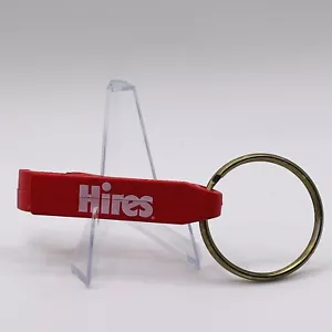 Vintage original Evans Red Hires Root Beer Bottle Can Opener Key Chain HTF! - Picture 1 of 7