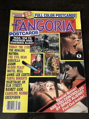 Vintage Fangoria Magazine Vol 1 Volume #1 Missing A Few Postcards - Image 1 of 4