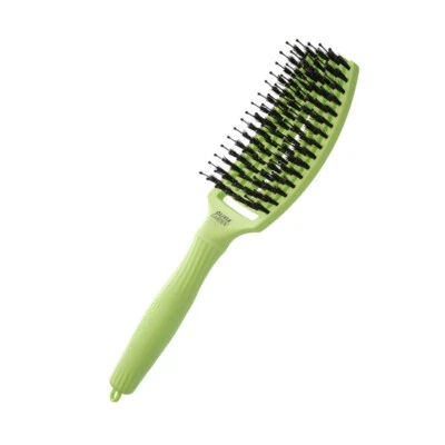 Olivia Garden Fingerbrush Green Pistachio Haarbürste Nylon & Wildschweinborsten