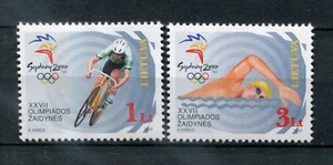 Lithuania 2000 – Mi. 735-736 Olympic Games Sydney MNH - Picture 1 of 1
