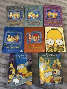 The Simpsons - Seasons (DVD Boxsets) Series 1-8 Bundle - Picture 1 of 2