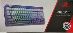 Redragon K656 Pro 3-mode Wireless RGB Gaming Keyboard, Blue - Picture 1 of 7