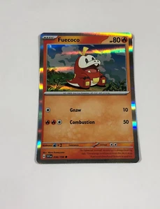 Pokemon Card Scarlet & Violet Holographic Fuecoco 036/198 NM - Picture 1 of 3