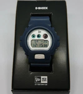 Reloj Pulsera G-SHOCK × New Era Collaboration DW-6900 JAPÓN Limitado Azul Marino Sin Usar - Imagen 1 de 4