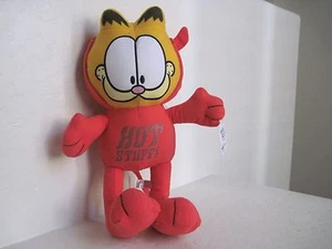 Toy Factory Garfield Odie GARFIELD HOT STUFF 13" Gato Peluche Animal de Peluche - Imagen 1 de 3
