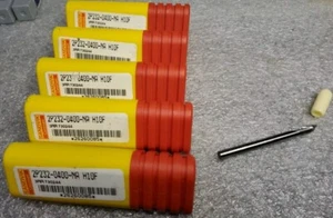4.0MM .157" X 5/16" LOC X 2" OAL, .157 SHANK 2-FLUTE CARBIDE END MILL, 5 Pcs - Picture 1 of 2