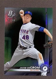 2019 Bowman Platinum Green #52 Jacob deGrom /99 - Picture 1 of 3