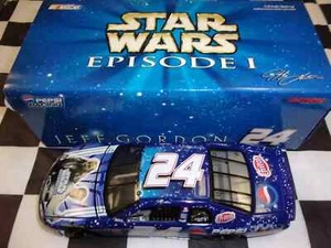 Jeff Gordon #24 Star Wars Episode 1 1999 Monte Carlo 1:24 scale BANK Action - Picture 1 of 4