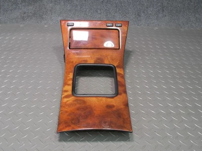 98-00 LEXUS LS400 CENTER CONSOLE SHIFTER WOOD TRIM W VSC HEATED SEAT SWITCH OEM - Image 1 of 4