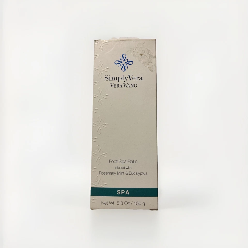 Lote 4 exfoliantes Vera Wang Simply Vera Foot Spa nuevos en caja 5,3 OZ Romero menta eucalipto Foto 1 de 3