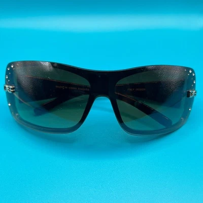 Gafas de sol DG negras sin montura adornos de estrás diseño Italia A9405RS  Foto 1 de 4