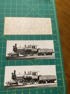 Train Locomotive Builder Card Truxillo Railroad #11 Negative Photo - Picture 1 of 10
