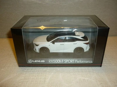 Voiture miniature Kyosho 1/43 Lexus RX500h F SPORT Performance White Nova Gla... - Photo 1/4