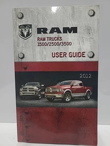 2012 Dodge Ram Trucks 1500/2500/3500 Owners Manual User Guide With Case OEM - Picture 1 of 5