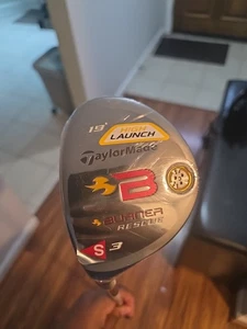 TAYLORMADE BURNER RESCUE 3 HYBRID 19 LOFT REGULAR FLEX REAX SHAFT 3H LEFT HANDED - Picture 1 of 4