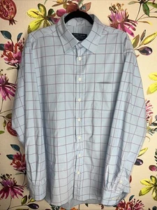 Joseph Turner Pure Cotton Check Shirt XL - Picture 1 of 16