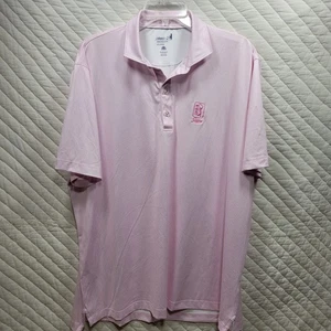 Camisa Polo Johnnie O Para Hombres 2XL Rosa Rendimiento TPC Sawgrass Elastizada Golf - Imagen 1 de 8