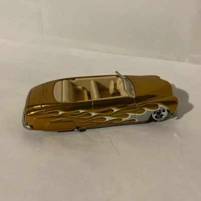 Hot Wheels 49 Mercury 2003 convertible dorado y blanco R427 Foto 1 de 4