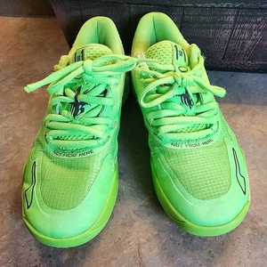 Puma Sneakers Size Mens 6.5- PUMA MB.01 Lo Volt - 376941-07 Green - Picture 1 of 15