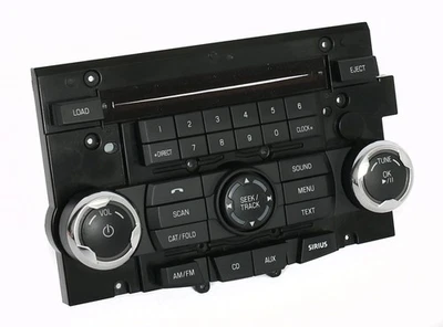 Panel de control de radio Ford Fusion 2010-2012 Mercury Milan OEM 9E5T-18A802-AD Foto 1 de 3