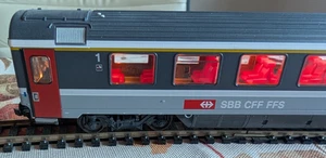 ROCO 44771 SBB 1 Classe InterCity/EuroCity Autovettura, HO, Scala 1:87 Esatta - Foto 1 di 24
