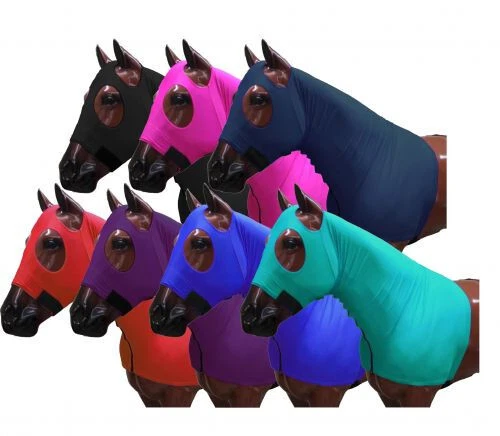 Capuz de lycra respirável Showman com zíper no pescoço - Imagem 1 de 1