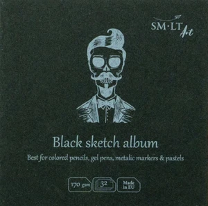 Album da schizzo Layflat Black 140x140 FB-32(170)/BLACK (136SMLT) - Picture 1 of 1