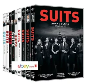 SUITS - La Serie Tv Completa Stagioni 01-09 (33 DVD) Box Italia - Imagen 1 de 6
