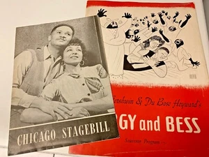 Vintage Porgy & Bess Two Playbills - Picture 1 of 8