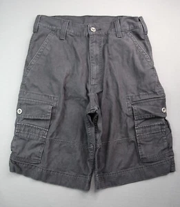 Herren 2015 Levi's Cargo Shorts schwarz Größe 31 Reißverschluss Hosenschlitz - Bild 1 von 7