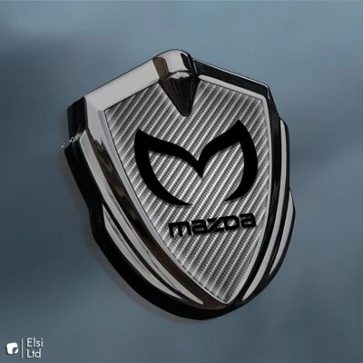 Mazda Decal | Metal Fender Emblem | Custom Made Side Badge Stickers - Изображение 1 из 4