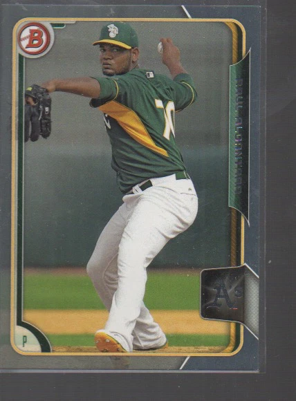 RAUL ALCANTARA 2015  BOWMAN PROSPECTS  SILVER CARD #BP146 /499 - Image 1 of 1