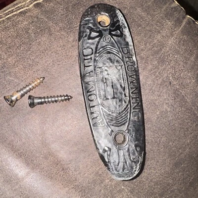 Placa de topo automática vintage FN Browning original de fábrica - Imagem 1 de 2