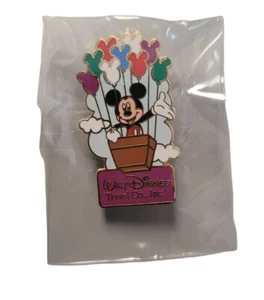 Mickey Mouse with Mickey Hot Air Balloons Walt Disney Travel Company Pin  - Picture 1 of 3