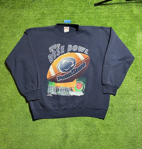 Vintage Penn State Nittany Lions 1995 Rose Bowl Crewneck Nutmeg Sweatshirt Sz XL Cover