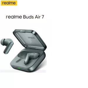 realme Buds Air 7 Earphone Global Version 52dB Noise Reduction BT 5.4 Wireless - Picture 1 of 15