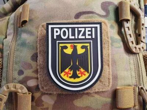 Ärmelabzeichen - Bundespolizei - Patch, schwarz / 3D Rubber Patch - Picture 1 of 5